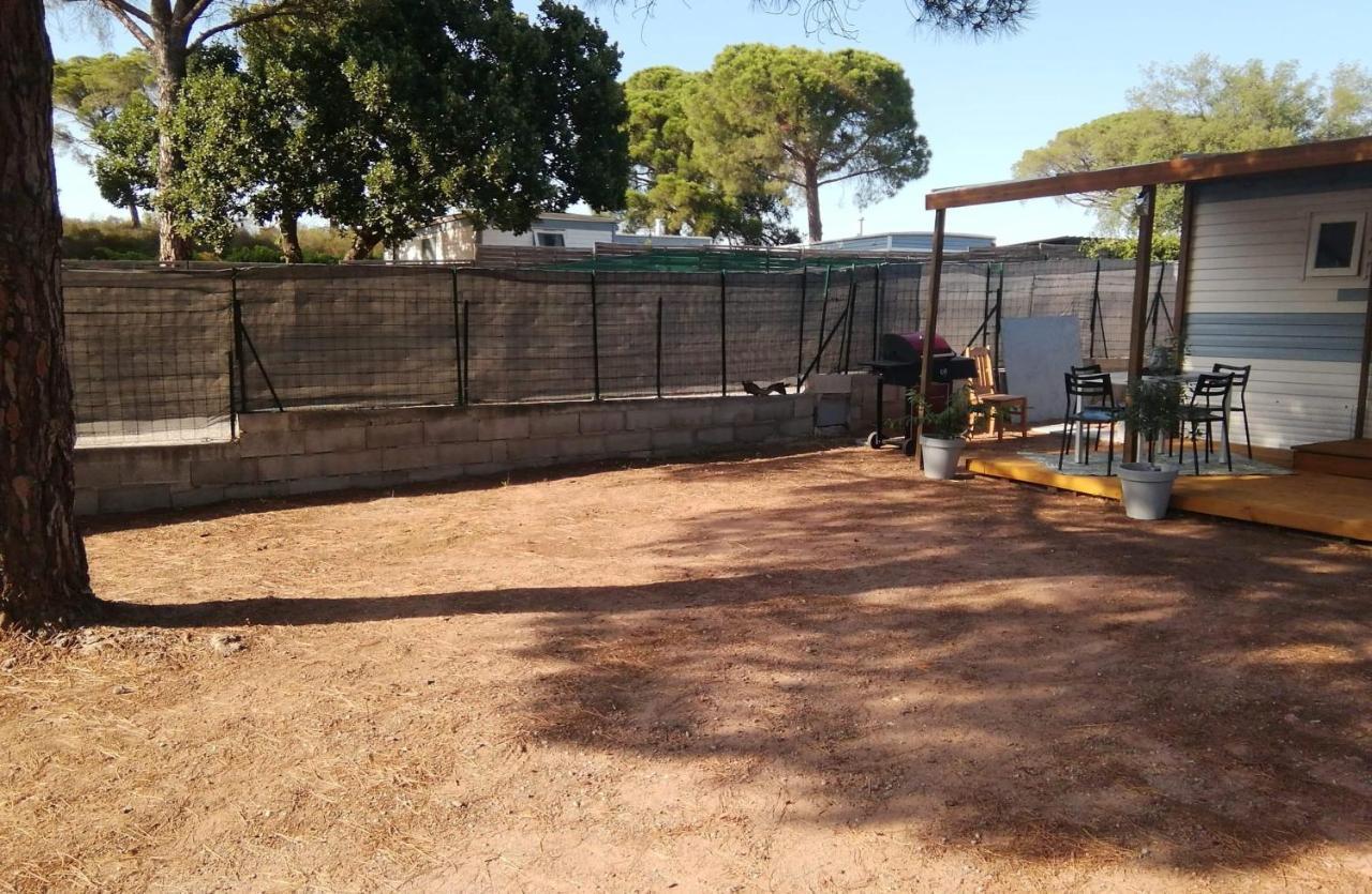 Mobilhome A Frejus A 15 Minute De La Mer Sur Terrain Independant מראה חיצוני תמונה